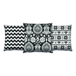 Aberto Design Juego de Cojines Multicolor (3 piezas)